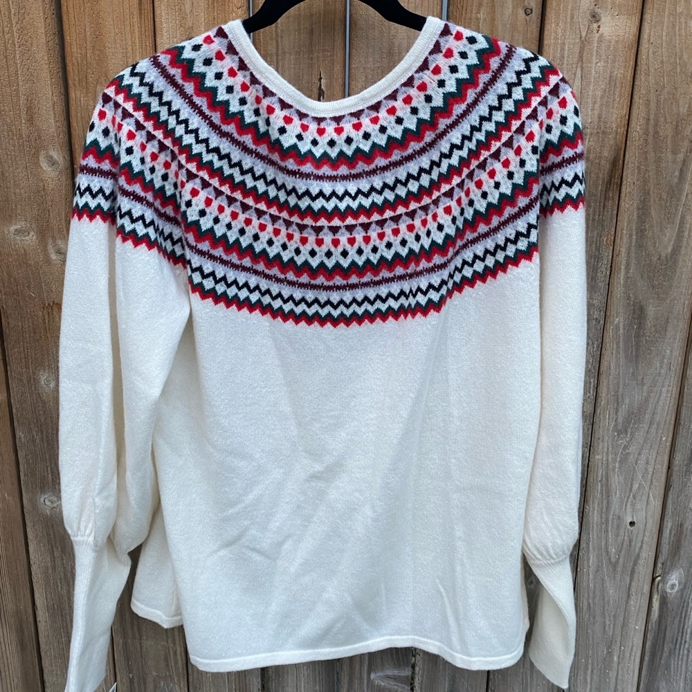Scandinavian Design Cashmere Sweater - Picture 1 of 11